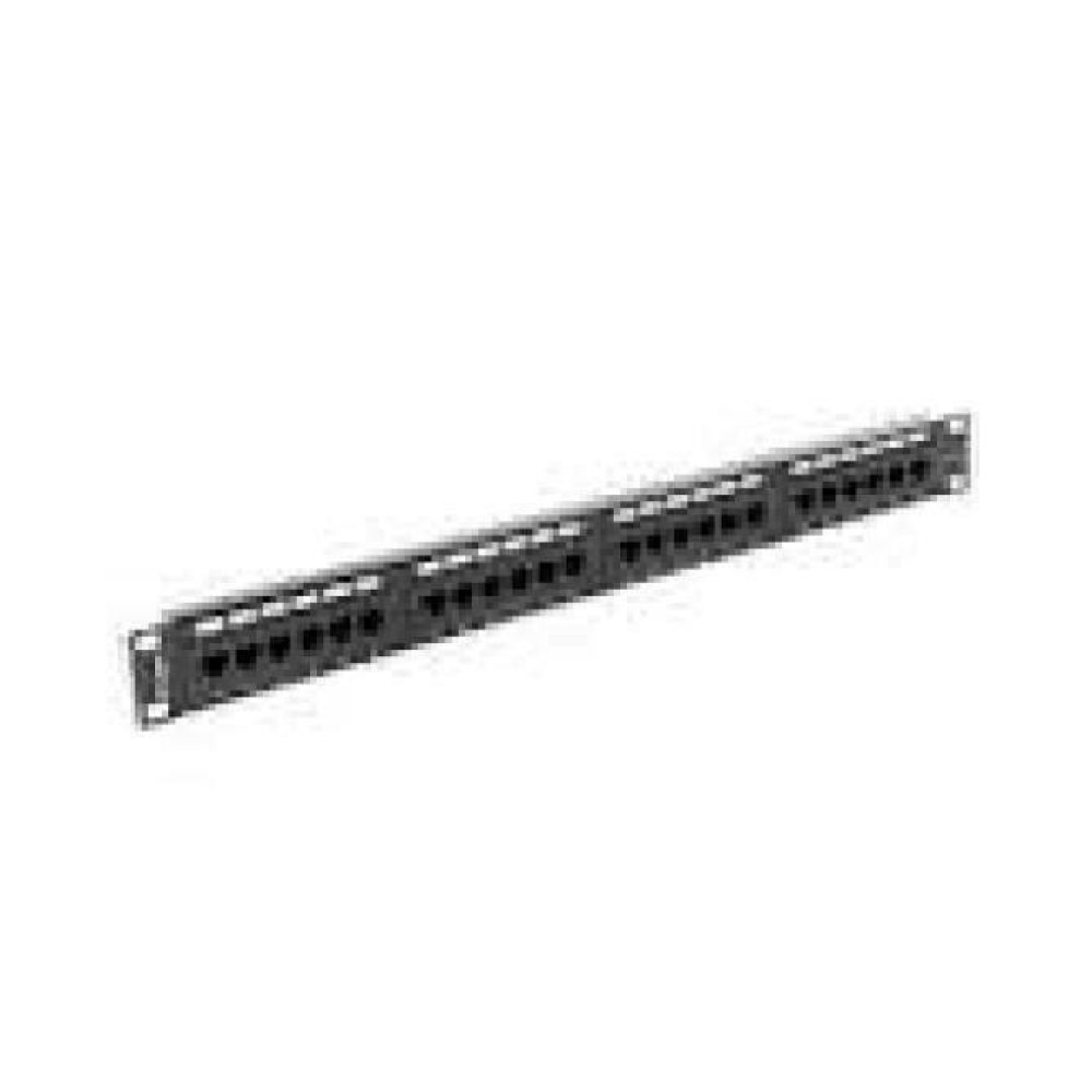 LANBERG PPU6-1024-B Patch Panel 24 port 1U cat. 6 black