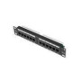 LANBERG PPU6-9012-B Patch Panel 10inch 12 port 1U cat.6 black