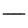 LANBERG patch panel 24 port 1U cat.6A UTP grey