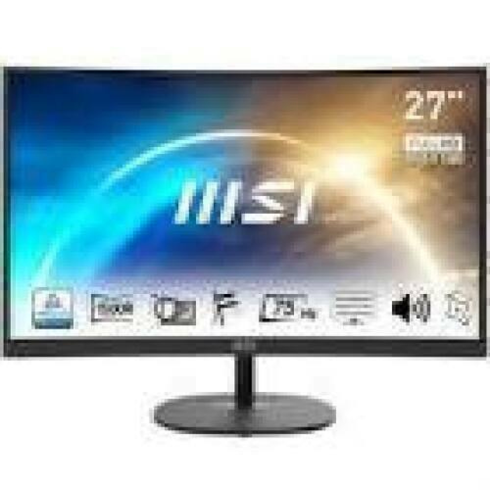 MSI Pro MP271CA 27inch VA 75Hz 5ms HDMI DP Tilt 2 Speaker Black 2y Warranty