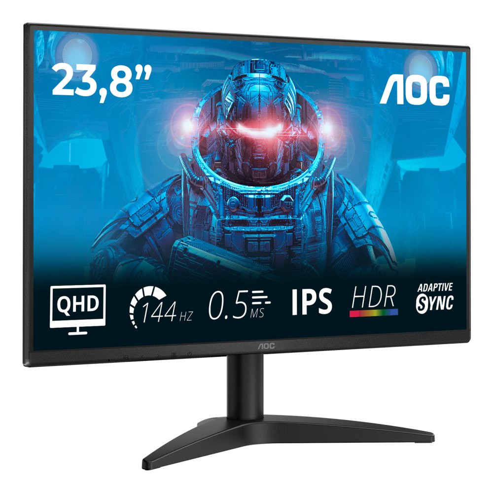 AOC Q24B36X 23.8inch IPS QHD 144Hz 4ms HDMI 2.0 DP