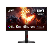 AOC Q27G4SDR 26.5inch QHD 360Hz 0.03ms 1000cd/m2 HDMI 2.1x2 DP USB 3.2 HAS