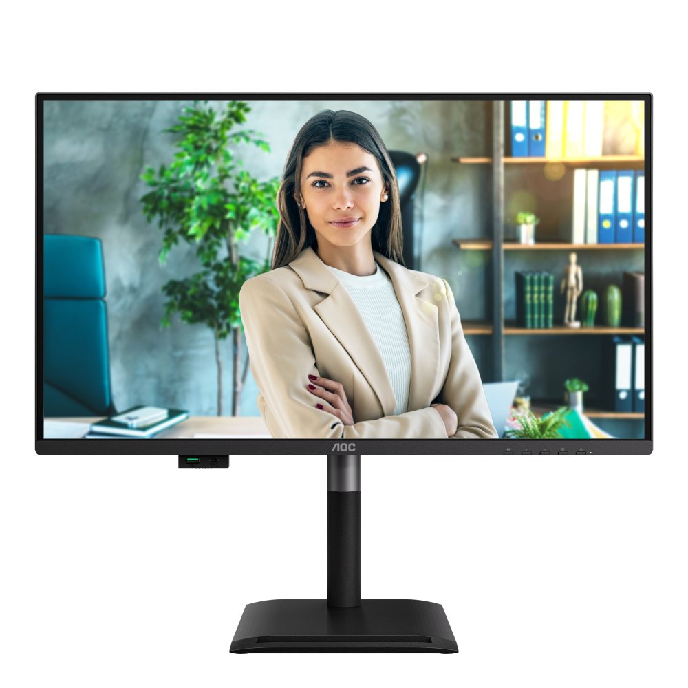 AOC Q27P4CV 27inch IPS QHD 120Hz 4ms HDMI 2.0 DP USB C DP Alt Mode PD 96W HAS