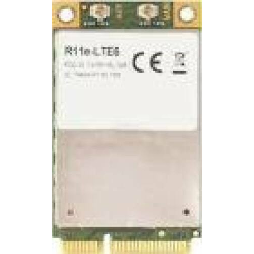 MIKROTIK R11e-LTE6 2G 3G 4G LTE miniPCIe card up to 300 Mbps