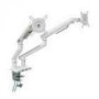 ART GAS Desk Mount For 1 LED/LCD MONITOR 17-32inch 2-9kg 2xUSB 3.0 Premium ALU