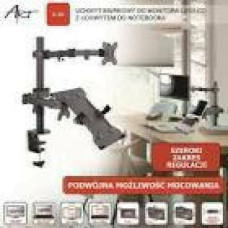 ART RAMM L-24 Holder L-24 Universal for monitor LCD/LED black 13-32+notebook desk moutin