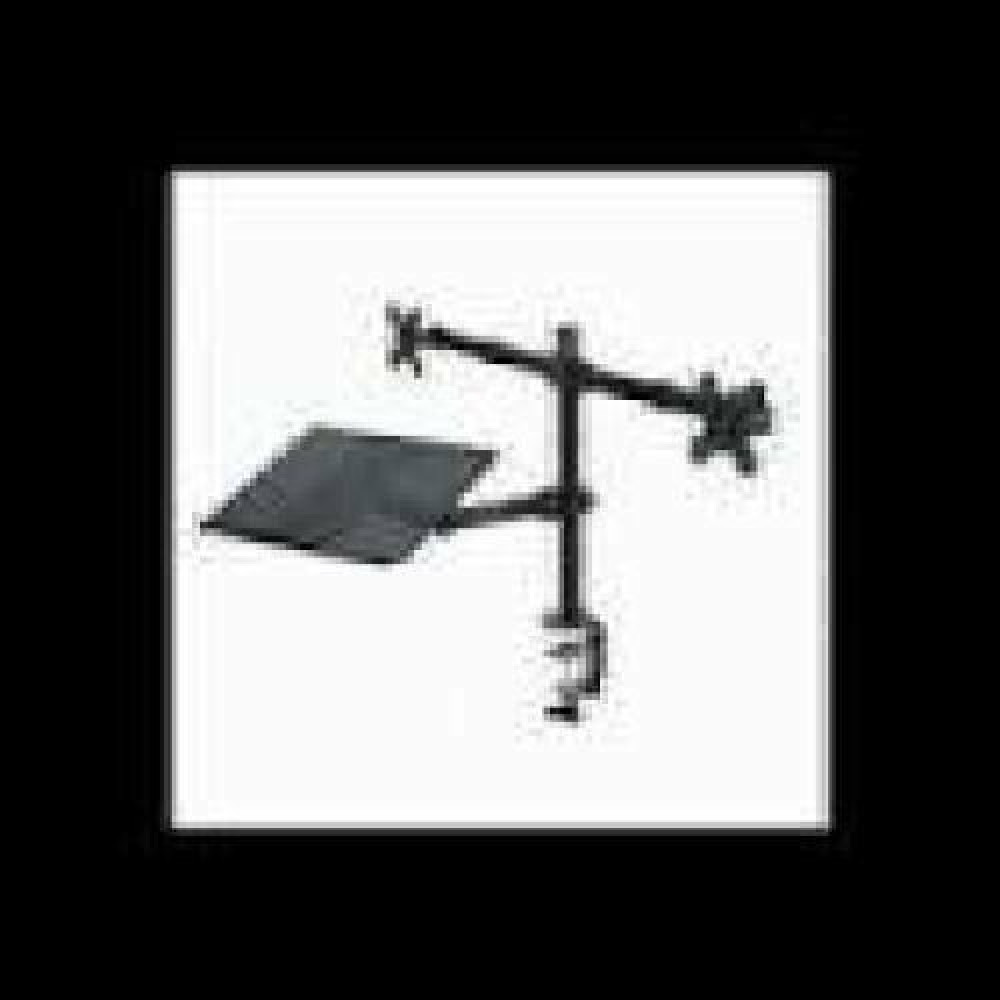 ART Desk Mount For 2 LED/LCD Monitors 13-27inch + notebook