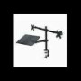 ART Desk Mount For 2 LED/LCD Monitors 13-27inch + notebook