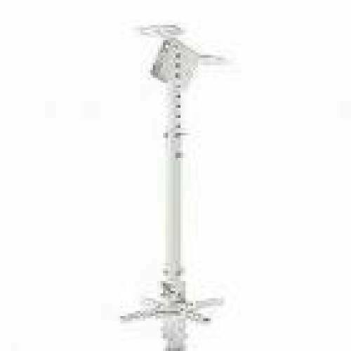 ART RAMP P-107W Holder P-107W 47-76cm to projector white 15KG Mounting to the ceiling