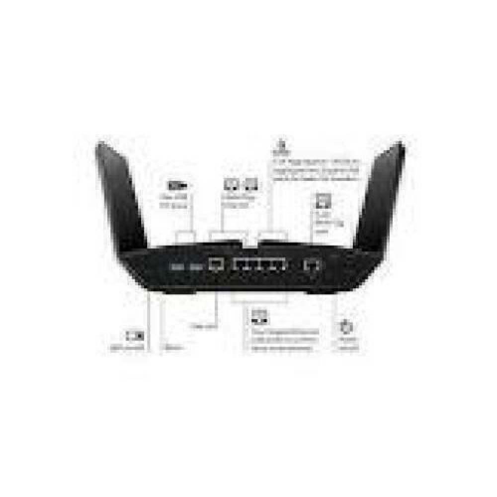 NETGEAR 5PT AXE11000 WIFI 6E TRI-BAND ROUTER