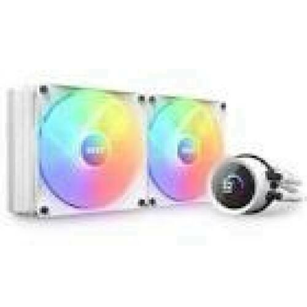 NZXT CPU water cooling Kraken 280 RGB LCD White