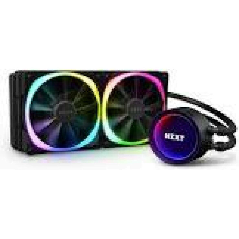 NZXT water cooling Kraken X53 RGB 240MM Illuminated fans amd pump