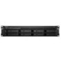 SYNOLOGY RS1221+ 8-Bay NAS-Rackmount AMD Ryzen V1500B 4-core 2.2GHz 4GB DDR4 up to 32GB RJ-45 4x1GbE 2xUSB 3.2 1xeSATA