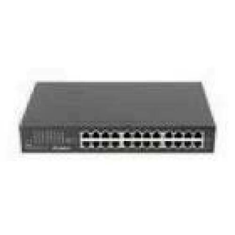 LANBERG Switch rack 19inch RSFE-24P-2C-250 24x 100Mb PoE+ 2x Combo Gigabit 250W