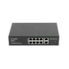 LANBERG switch PoE 19inch 10-port 100MB 8 ports PoE 30W/port max 120w RSFE-8P-2GE unmanaged