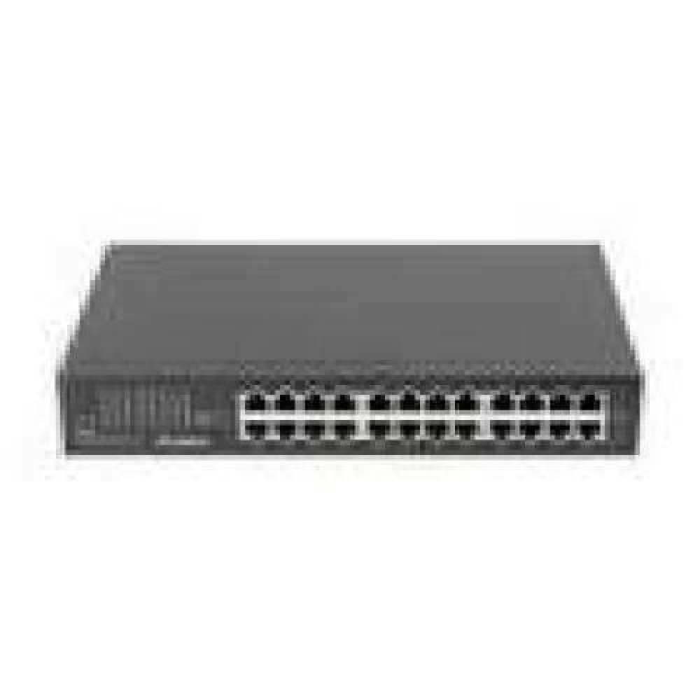 LANBERG switch PoE+ rack 19inch 24x 1GB 2x SFP 250W RSGE-24P-2GE-2S-250 unmanaged