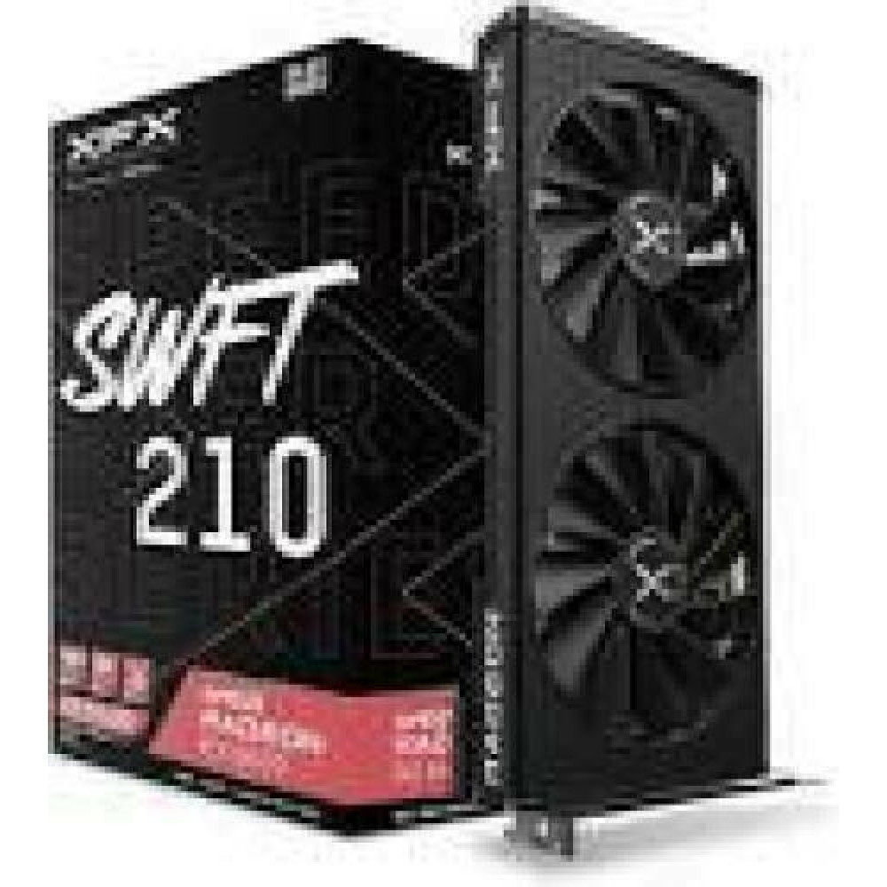 XFX SPEEDSTER SWFT 210 RADEON RX 6600 CORE Gaming Graphics Card with 8GB GDDR6 HDMI 3xDP RDNA 2
