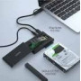 UNITEK ENCLOSURE USB-C to PCIe/NVMe M.2 SSD + SATA III Adapter with Offline Clone