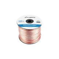 LANBERG speaker cable 2x4.0mm2 100m transparent