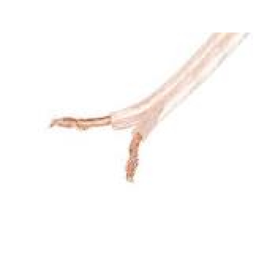 LANBERG speaker cable 2x4.0mm2 100m transparent