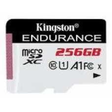 KINGSTON 256GB microSDXC Endurance 95R/45W C10 A1 UHS-I Card Only