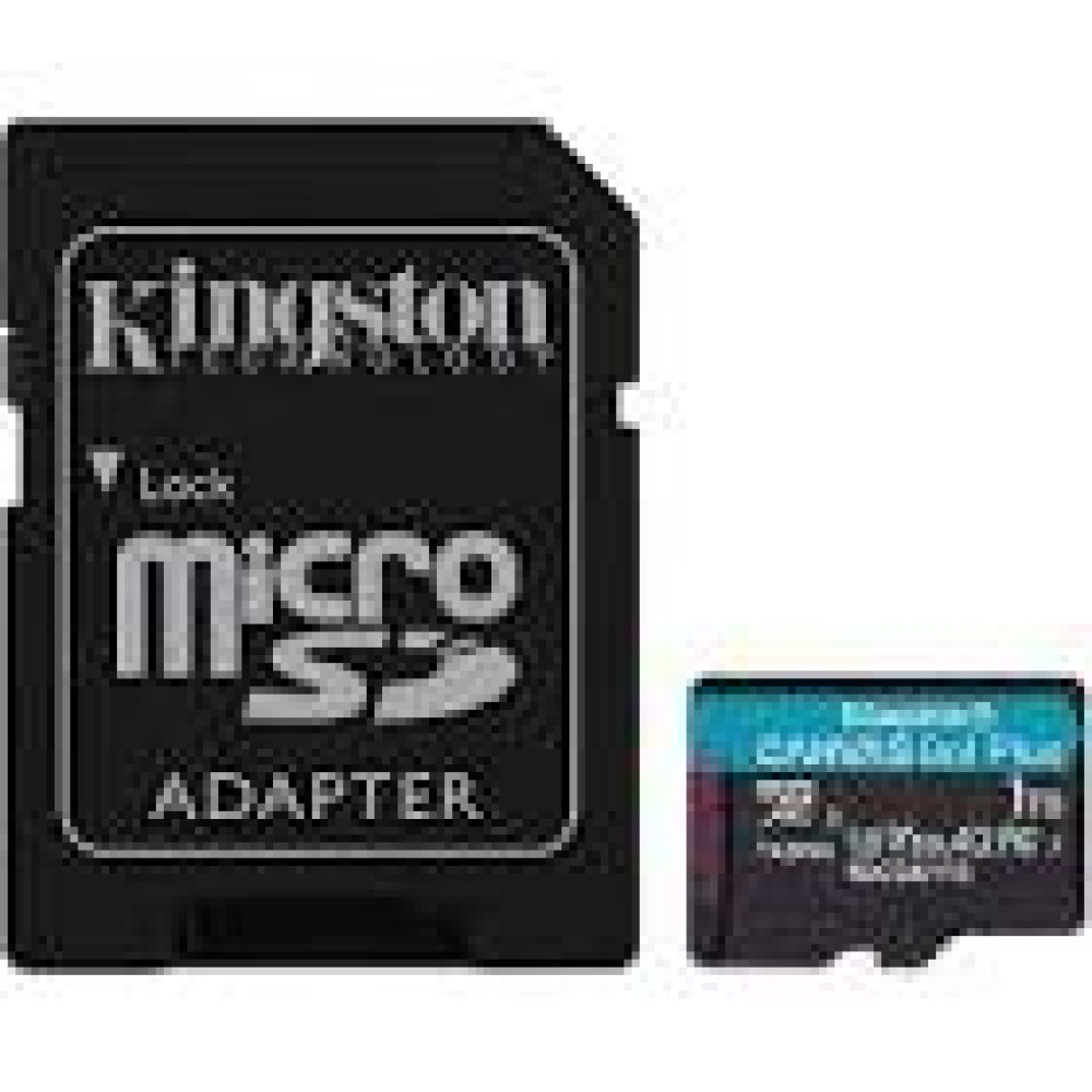 KINGSTON 1TB microSDXC Canvas Go Plus Gen4 200MB/s A2 U3 V30 Card + Adapter