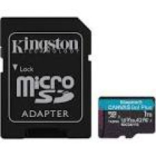 KINGSTON 1TB microSDXC Canvas Go Plus Gen4 200MB/s A2 U3 V30 Card + Adapter