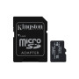 KINGSTON 8GB microSDHC Industrial C10 A1 pSLC Card + SD Adapter