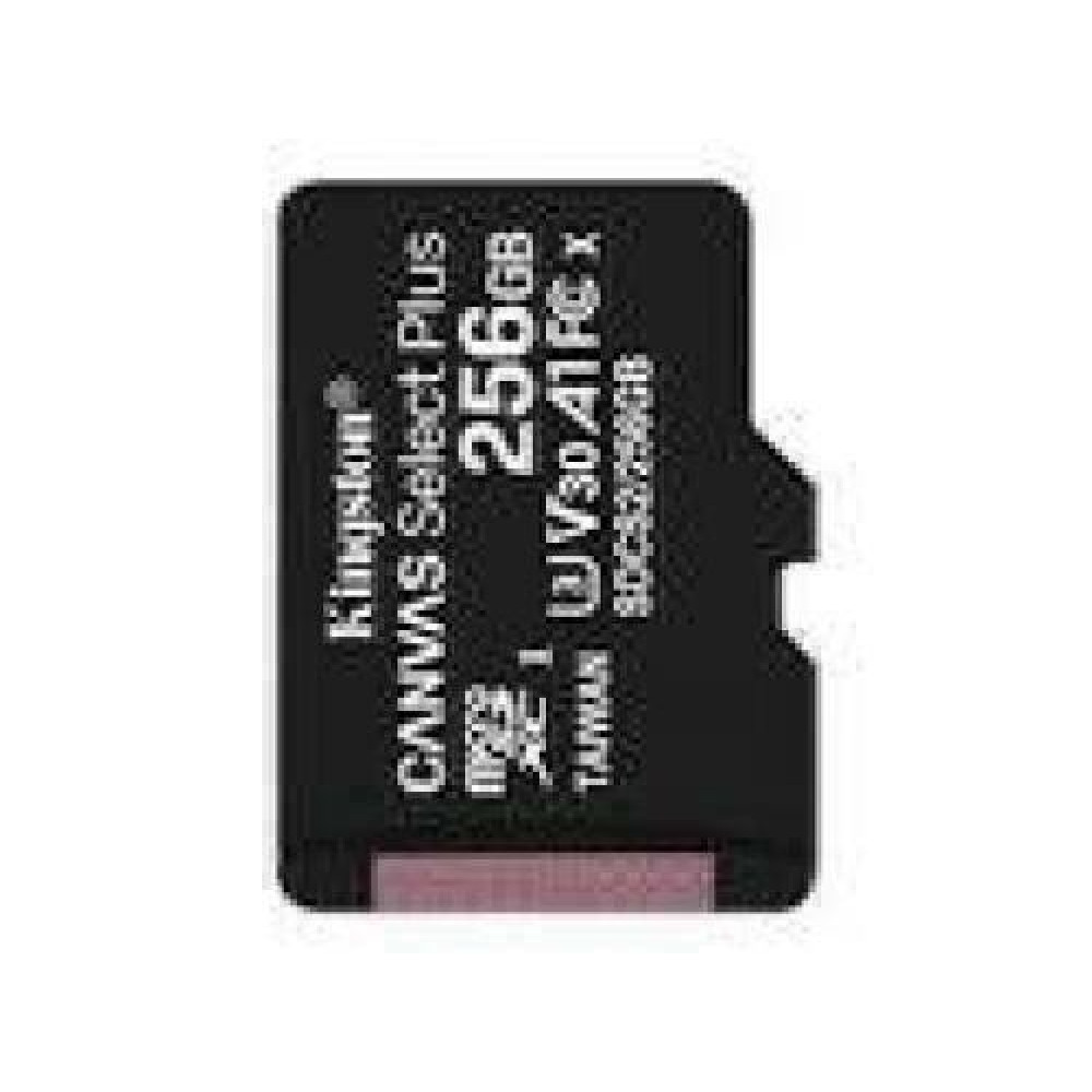 KINGSTON 256GB microSDXC Canvas Select Plus 100R A1 C10 Single Pack w/o ADP