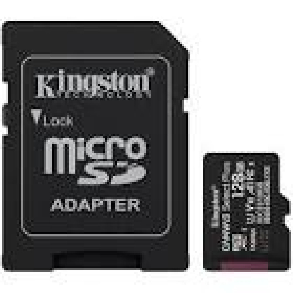 KINGSTON 128GB microSDXC Canvas Select Plus Gen3 150MB/s A1 Card + Adapter