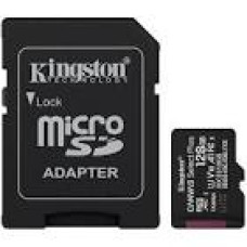 KINGSTON 128GB microSDXC Canvas Select Plus Gen3 150MB/s A1 Card + Adapter