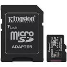 KINGSTON 256GB microSDXC Canvas Select Plus Gen3 150MB/s A1 Card + Adapter