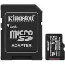 KINGSTON 512GB microSDXC Canvas Select Plus Gen3 150MB/s A1 Card + Adapter