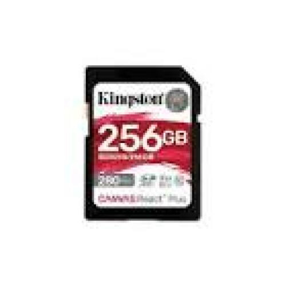 KINGSTON 256GB Canvas React Plus SDXC UHS-II 280R/150W U3 V60 for Full HD/4K