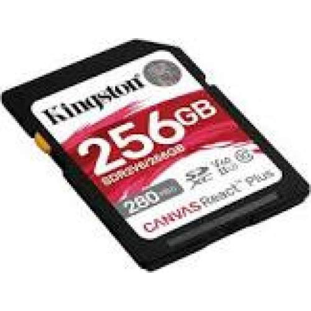 KINGSTON 256GB Canvas React Plus SDXC UHS-II 280R/150W U3 V60 for Full HD/4K
