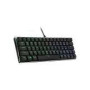 COOLER MASTER Keyboard mechanical SK620 RGB backlight low profile switch red