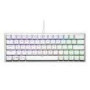 COOLER MASTER Keyboard mechanical SK620 RGB backlight low profile switch red White
