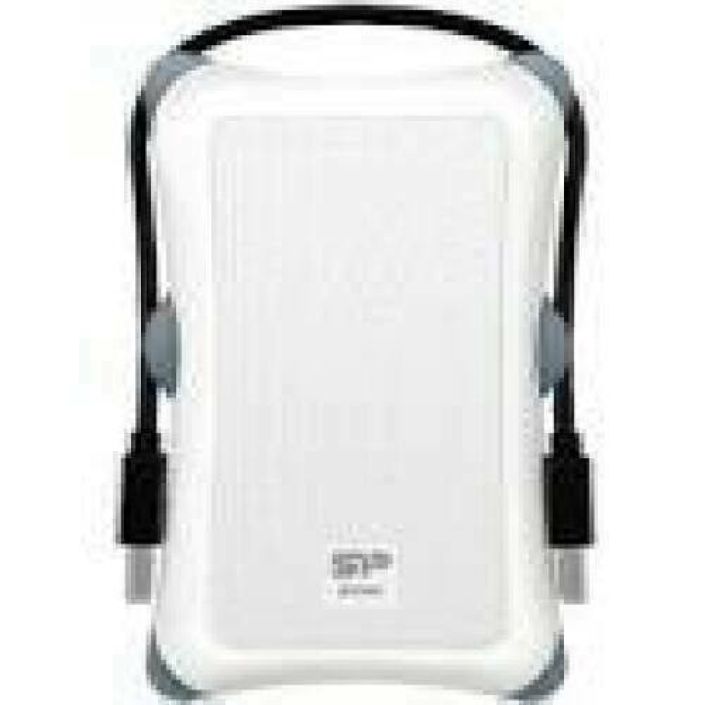 SILICON POWER External 2.5inch HDD case A30 SATA USB 3.0 Anti-Shock White