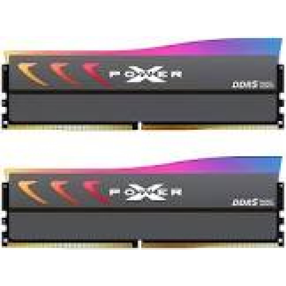 SILICON POWER DDR5 XPOWER Storm RGB Gaming DDR5 64GB 2x32GB 6000MHz CL30 1.35V UDIMM Gray