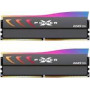 SILICON POWER DDR5 XPOWER Storm RGB Gaming DDR5 64GB 2x32GB 6000MHz CL30 1.35V UDIMM Gray