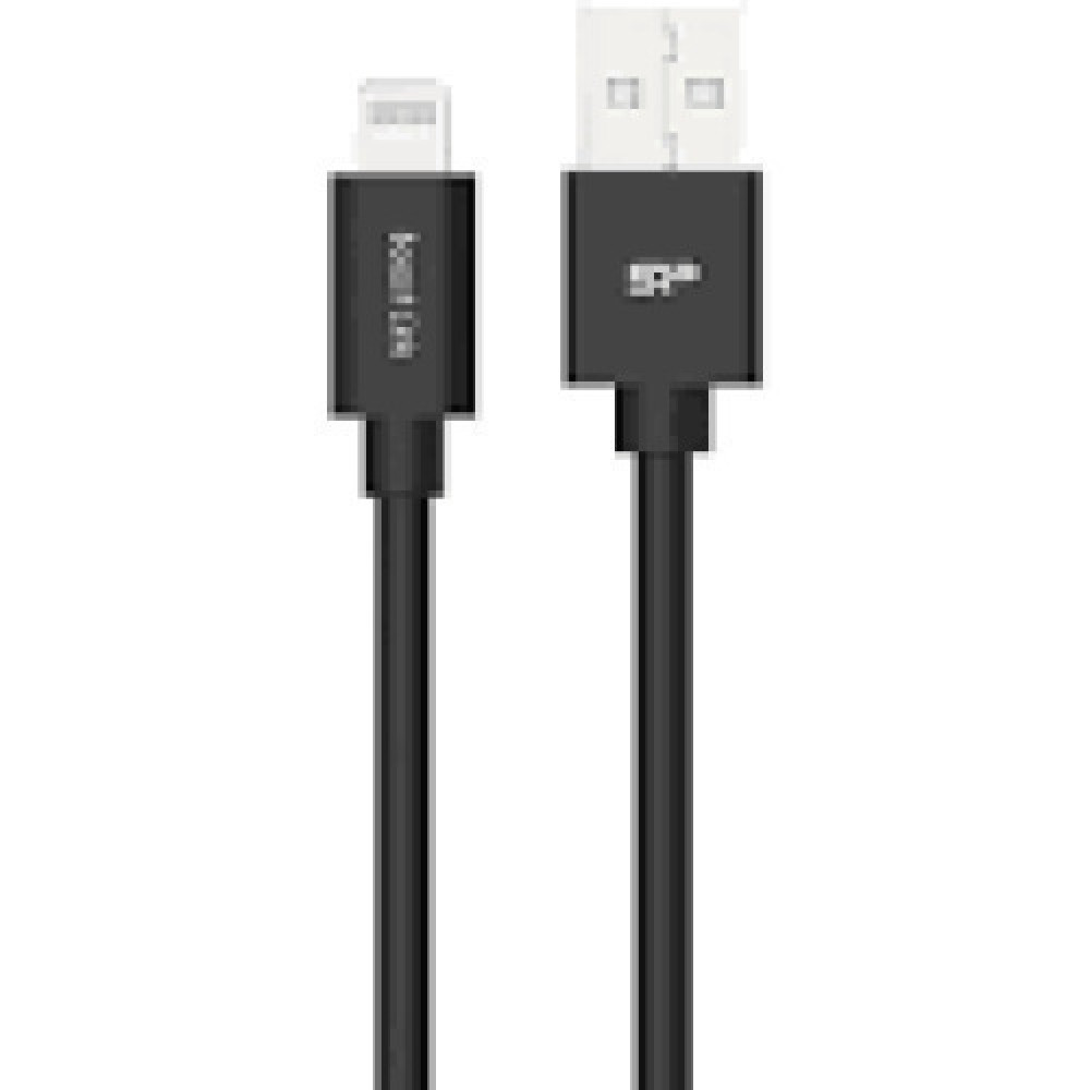 SILICON POWER Cable USB - Lightning LK15AL 1M PVC Mfi Black