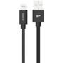 SILICON POWER Cable USB - Lightning LK15AL 1M PVC Mfi Black