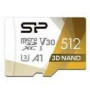 SILICON POWER memory card Superior Pro Micro SDXC 512GB UHS-I U3 V30 +adapter