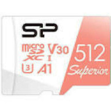 SILICON POWER memory card Superior Micro SDXC 512GB UHS-I A3 V30