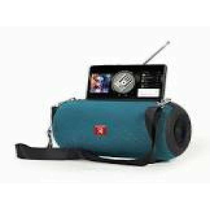 GEMBIRD SPK-BT-17-G Portable Bluetooth speaker with antenna green