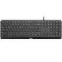 PHILIPS SPK6207B Wired Keyboard Black - US International