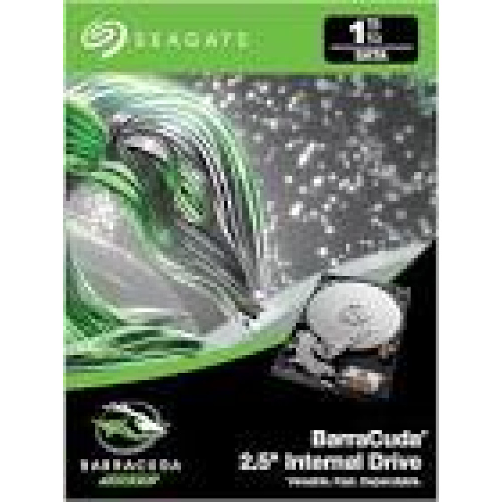 SEAGATE Barracuda 1TB HDD SATA 6Gb/s 5400rpm 2.5inch 7mm height 128Mb cache BLK