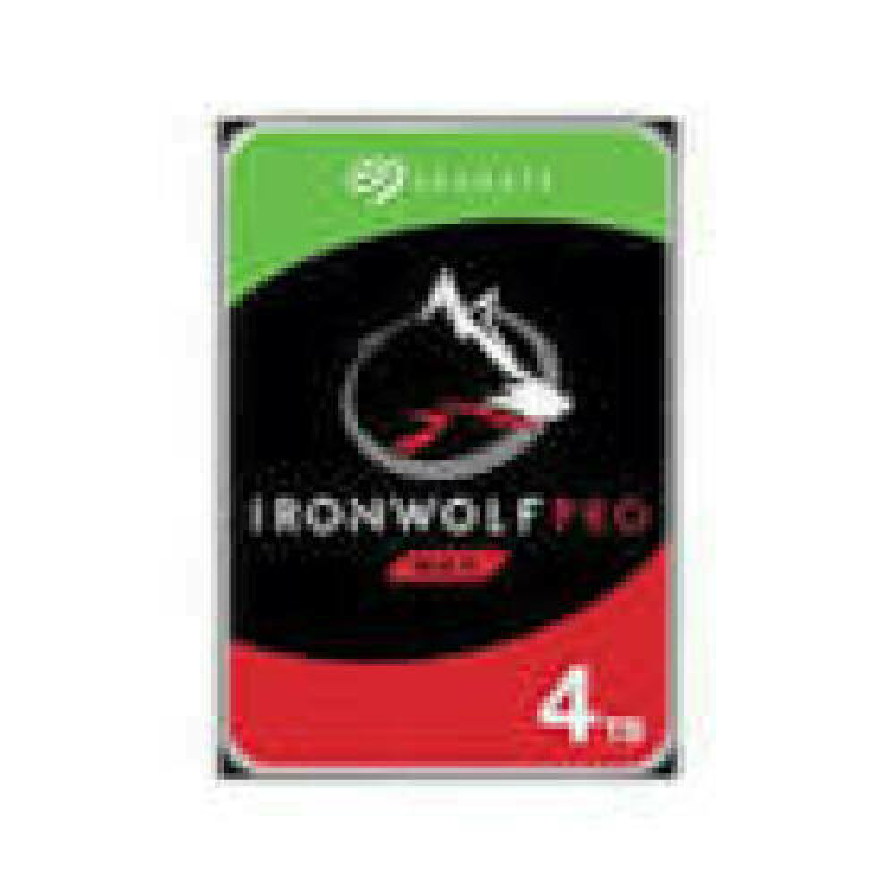 SEAGATE Ironwolf PRO Enterprise NAS HDD 4TB 7200rpm 6Gb/s SATA 256MB cache 3.5inch 24x7 for NAS and RAID Rackmount systems BLK