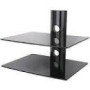 ART STO D-50N Wall Double Shelf D-50N 20KG to DVD/TUNER black