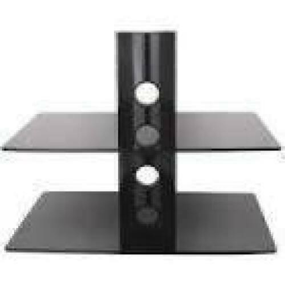 ART STO D-50N Wall Double Shelf D-50N 20KG to DVD/TUNER black